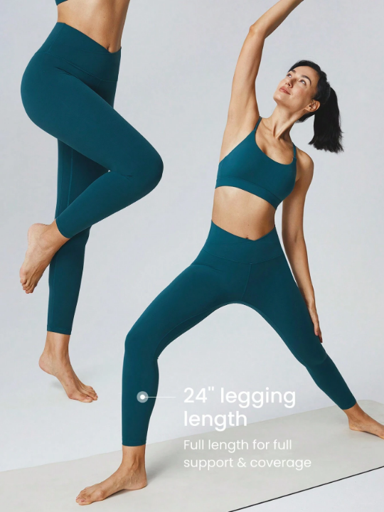 GLOWMODE 24" FeatherFit Crossover Leggings