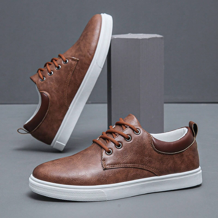 Men's Fashionable Simple Comfortable Casual Athletic Sneakers; Slip Resistant; All-Season; Versatile Style For Students