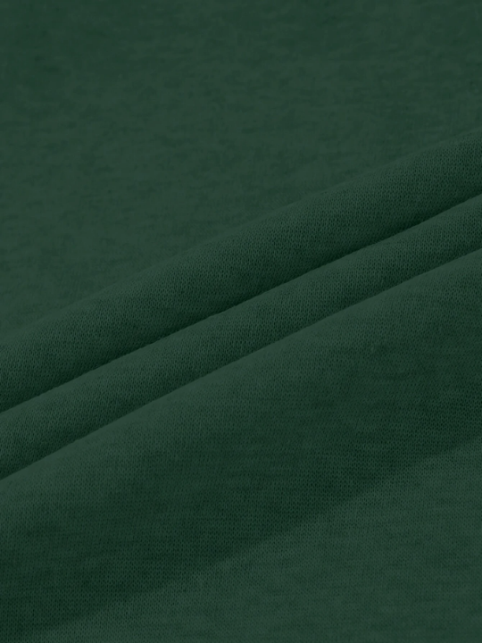 Manfinity Homme Men's Letter Printed Fleece Hoodie