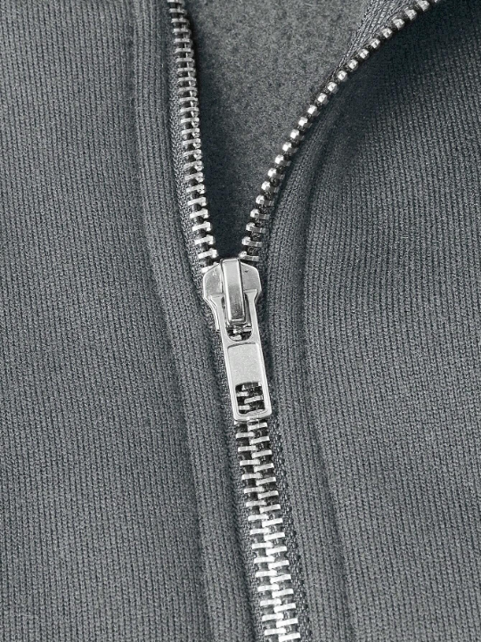 Manfinity Homme Men's Solid Color Raglan Sleeve Sweatshirt