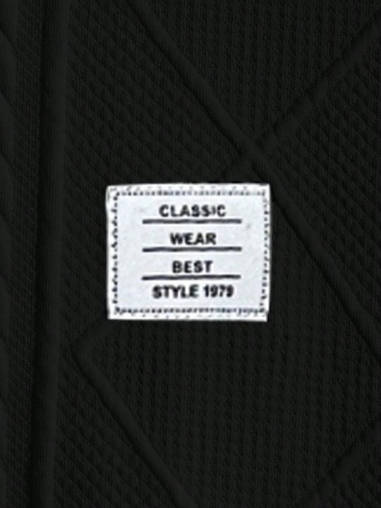 Manfinity Homme Men Letter Patched Detail Tee
