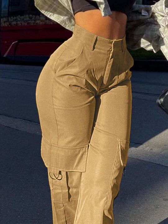 Pocketed Cargo Pants