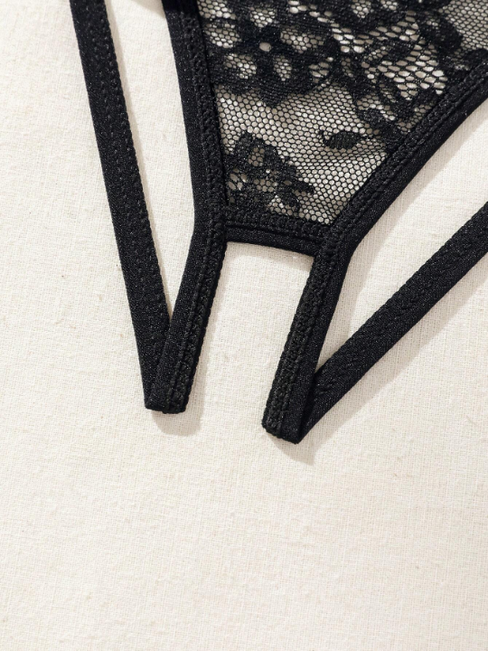 Classic Sexy Ladies' Sexy Lace Patchwork Lingerie Panties