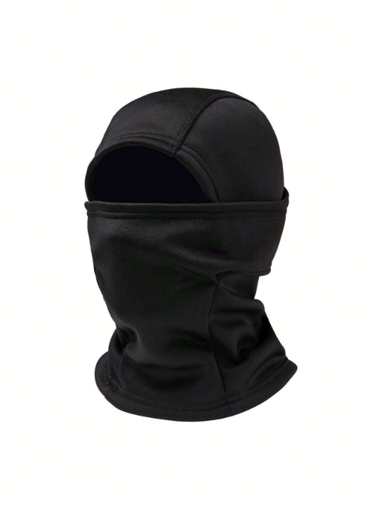 1pc Unisex Balaclava Hat With Face Mask, Sun Protection And Breathable, Suitable For Spring And Summer Outdoor Travel, Cycling, Hiking