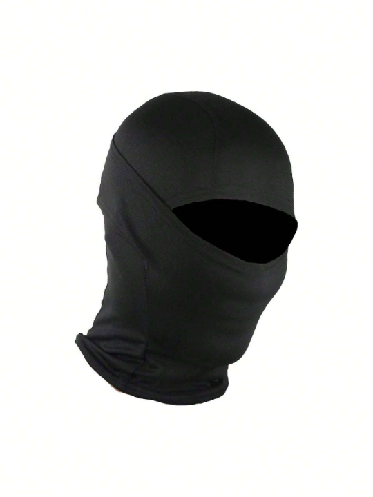 1pc Unisex Balaclava Hat With Face Mask, Sun Protection And Breathable, Suitable For Spring And Summer Outdoor Travel, Cycling, Hiking