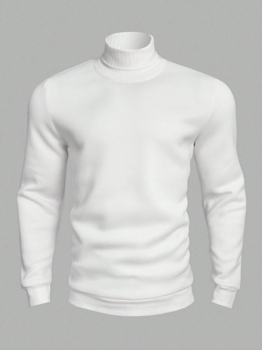 Manfinity Homme Men's High Neck Slim Fit Sweatshirt