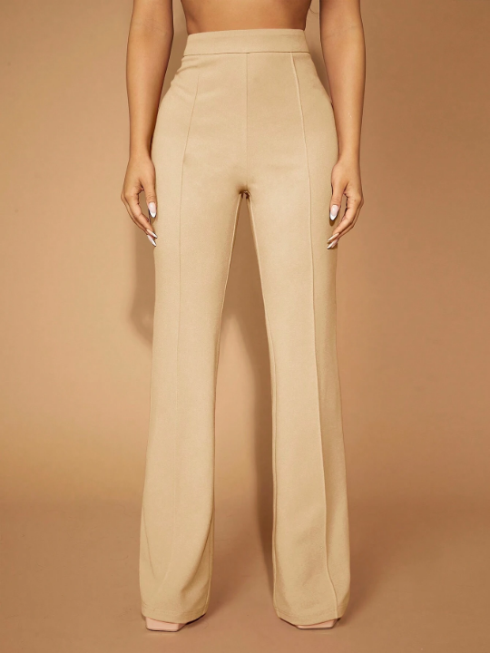 SXY High Waisted Straight Leg Trousers