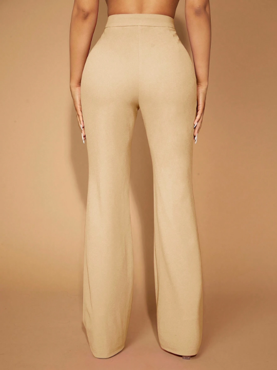 SXY High Waisted Straight Leg Trousers