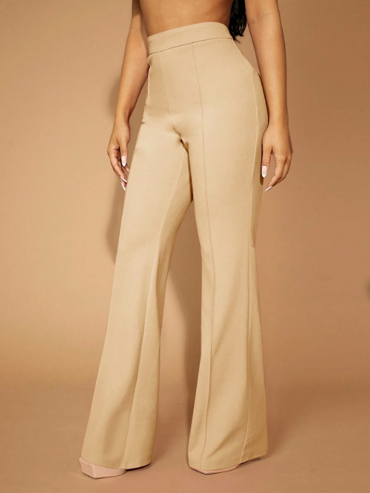 SXY High Waisted Straight Leg Trousers