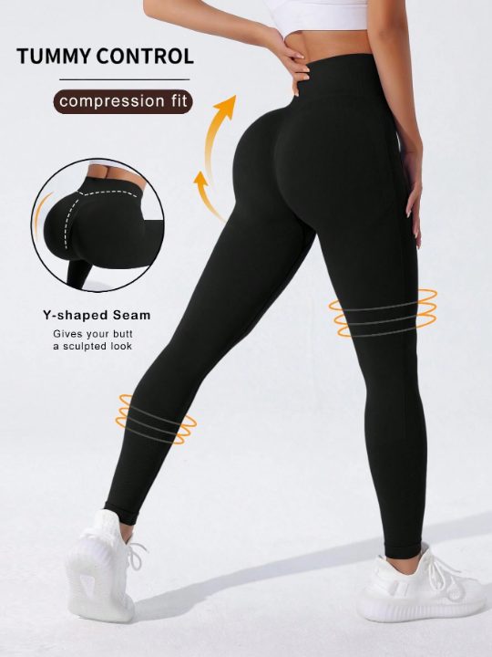 Sport Seamluxe Wide Waistband Sports Leggings