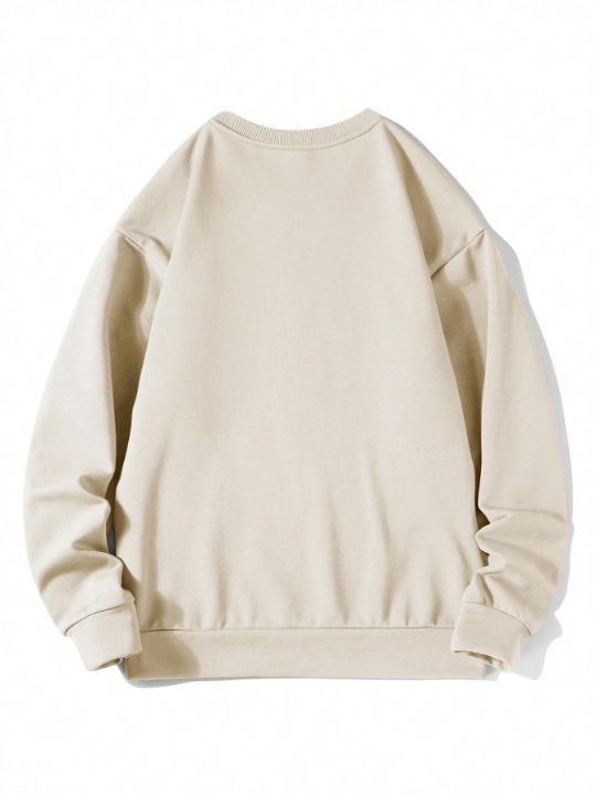 Men's Solid Color Sweatshirt