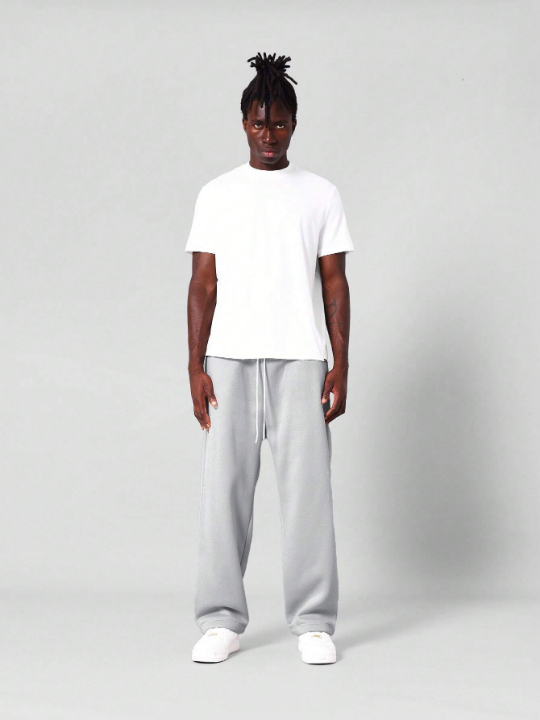 SUMWON Straight Fit Essential Drop Crotch Jogger