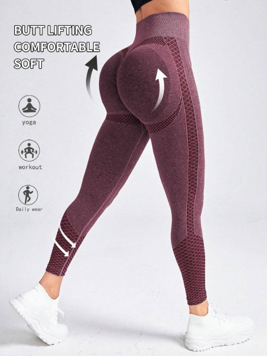 Yoga Basic Women's High Waist Yoga Sports Leggings