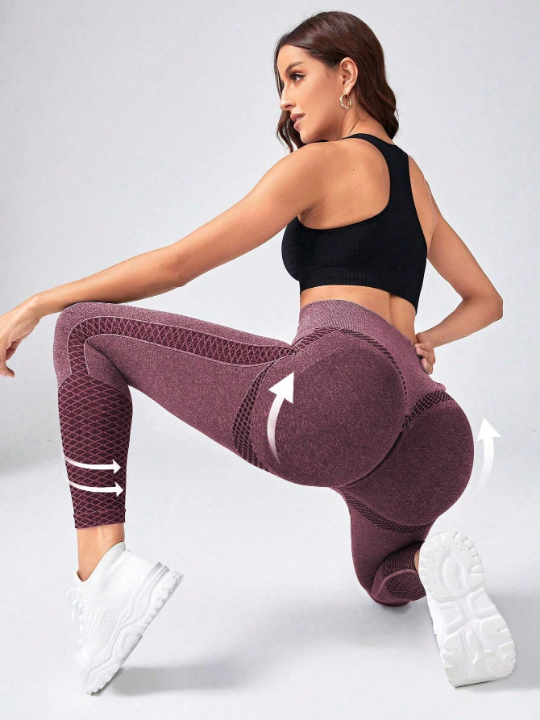 Yoga Basic Women's High Waist Yoga Sports Leggings