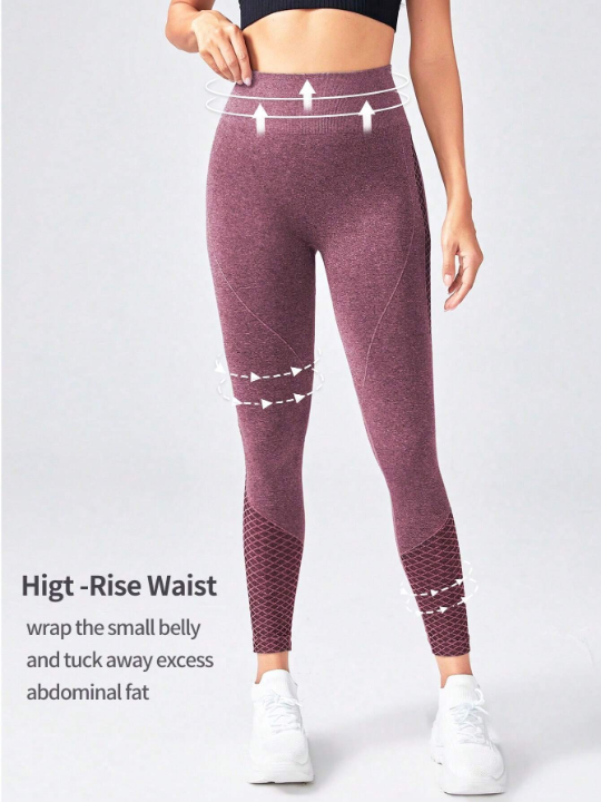 Yoga Basic Women's High Waist Yoga Sports Leggings