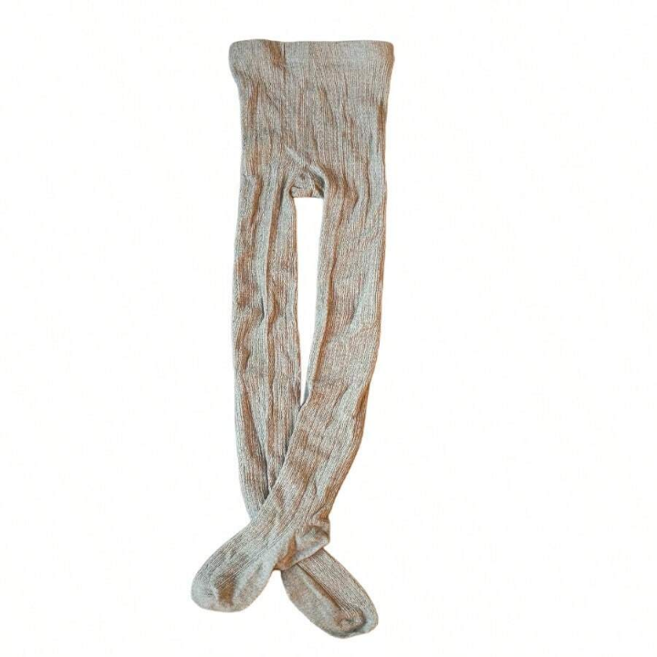 Twisted Light Grey Tights For Autumn And Winter, Keep Warm