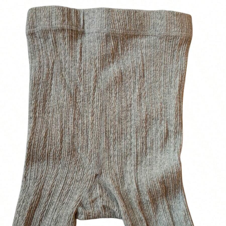 Twisted Light Grey Tights For Autumn And Winter, Keep Warm