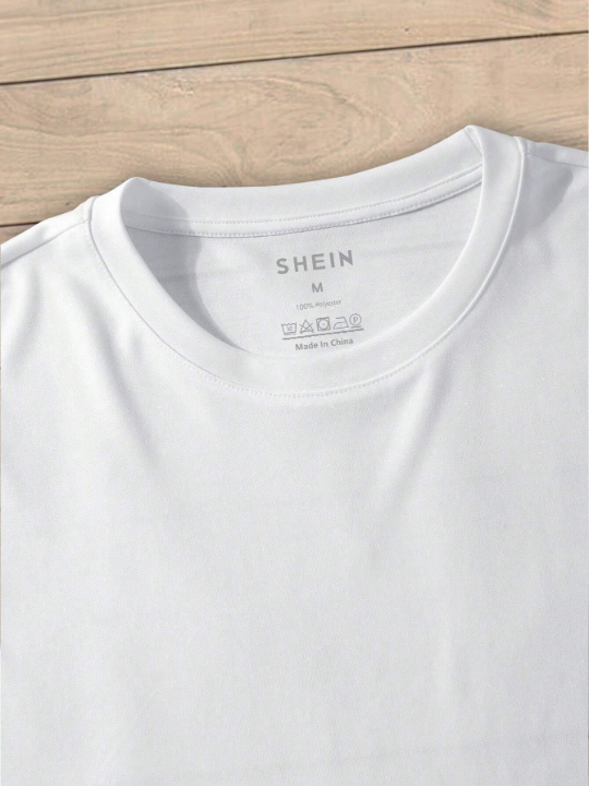 Men's Round Neck Short Sleeve T-shirt