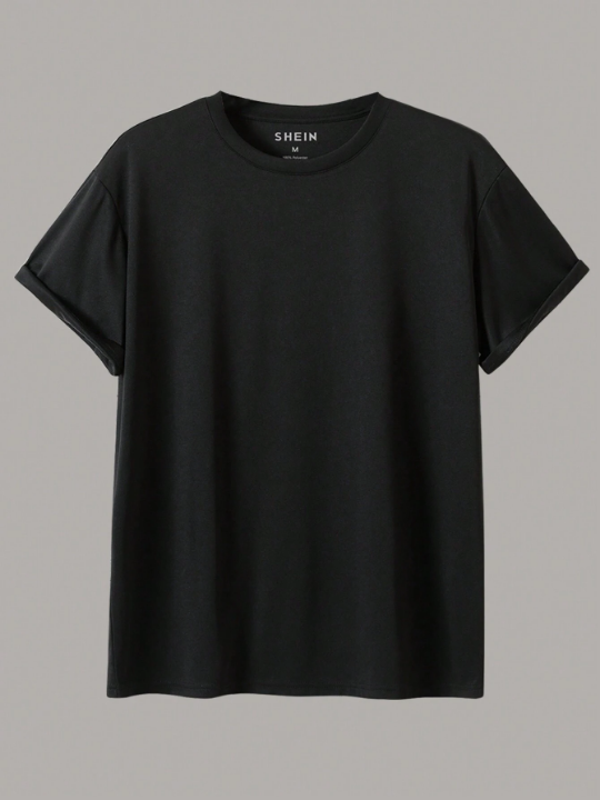 Men's Round Neck Short Sleeve T-shirt