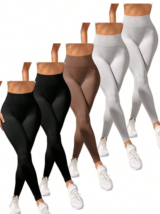 Yoga Basic 5pcs Seamless Sports Leggings