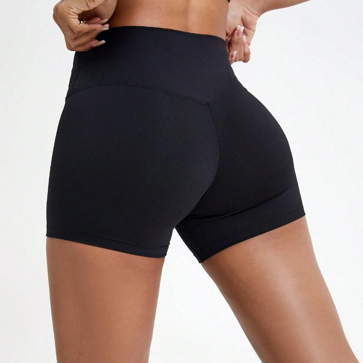 1pc High-Waist Yoga Shorts, Cycling Shorts, Running Tights, Breathable, Quick Drying, Lifter Athletic Women's Shorts Shapewear Shorts Spandex Shorts