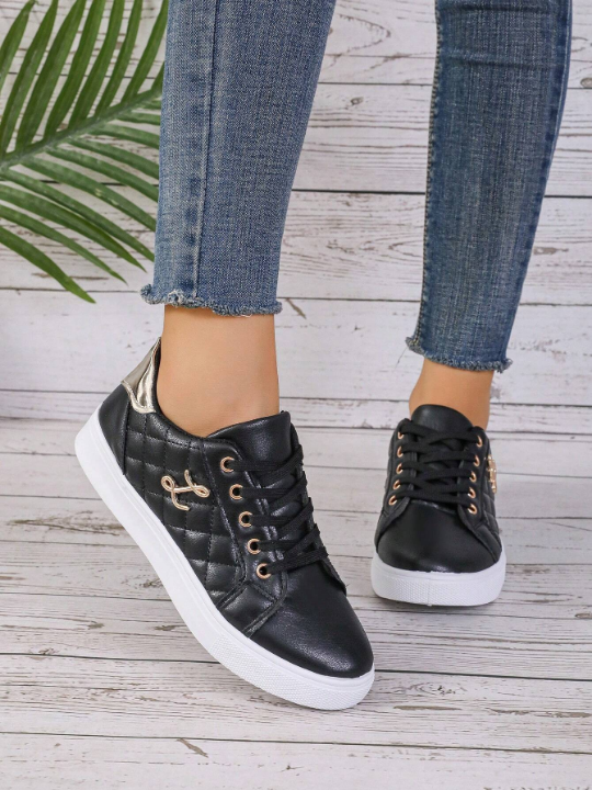 New Arrival Flat Sole Sneakers For Women Students, Autumn