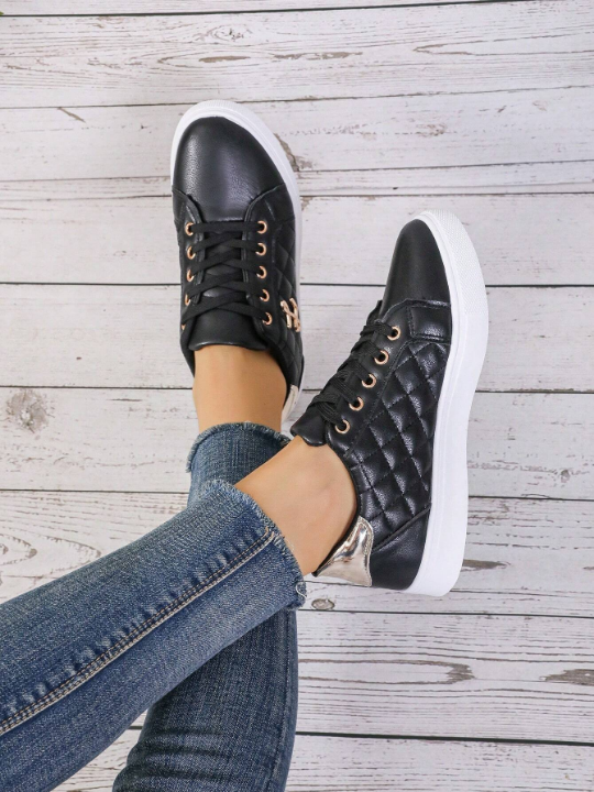 New Arrival Flat Sole Sneakers For Women Students, Autumn