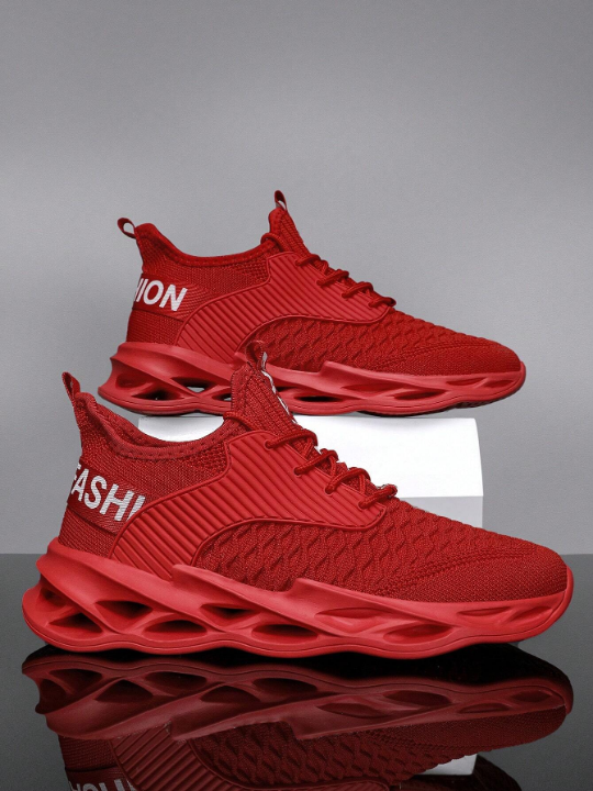 Men's Red Sporty Casual Shoes