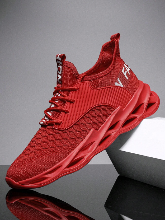 Men's Red Sporty Casual Shoes