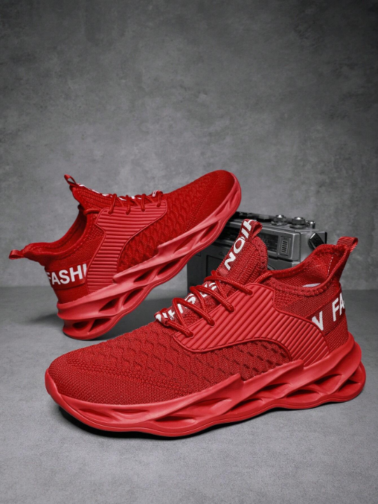 Men's Red Sporty Casual Shoes