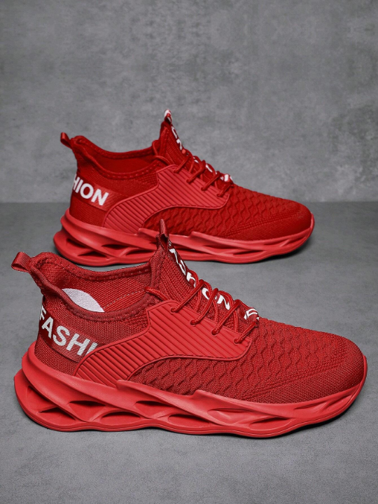 Men's Red Sporty Casual Shoes