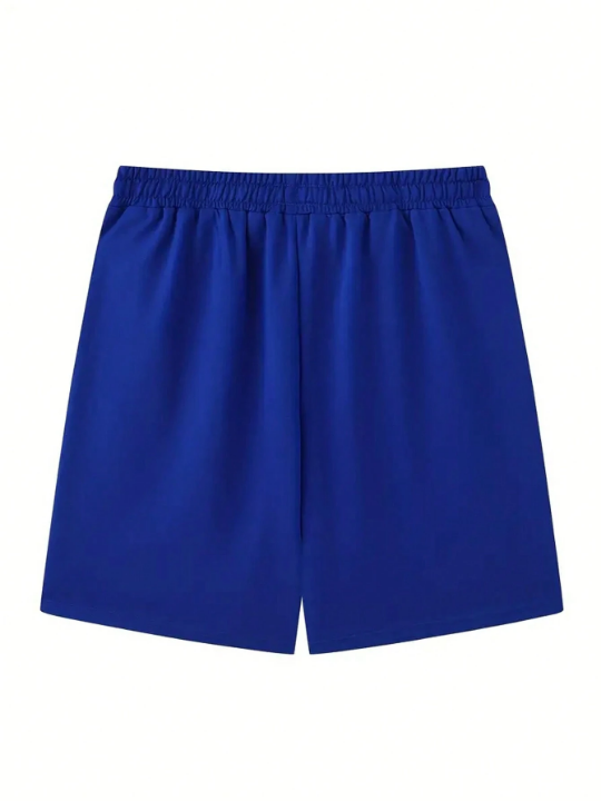 Manfinity Hypemode Men's Star Patterned Shorts With Drawstring Waist