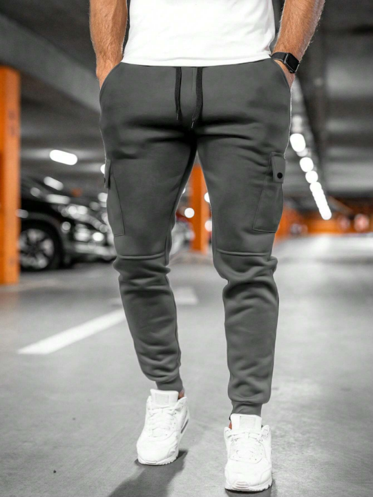 Men's Flip Cover Pocket Jogger Pants