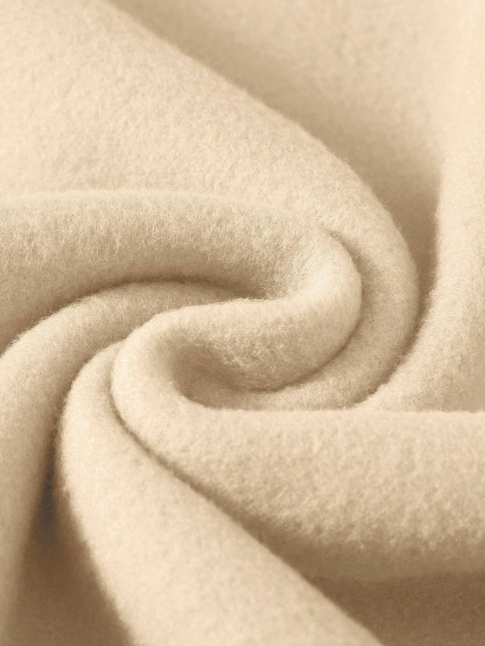 Men's Solid Color Round Neck Long Sleeve Casual Sweatshirt