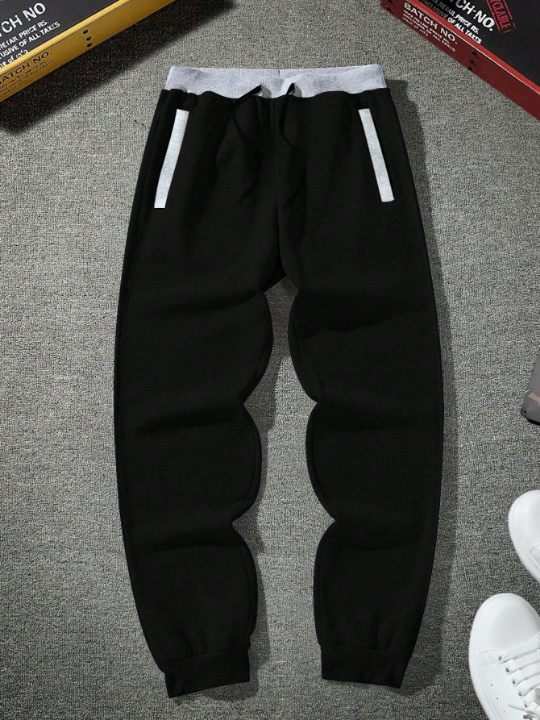 Manfinity Homme Men's Elastic Cuff Jogger Sweatpants