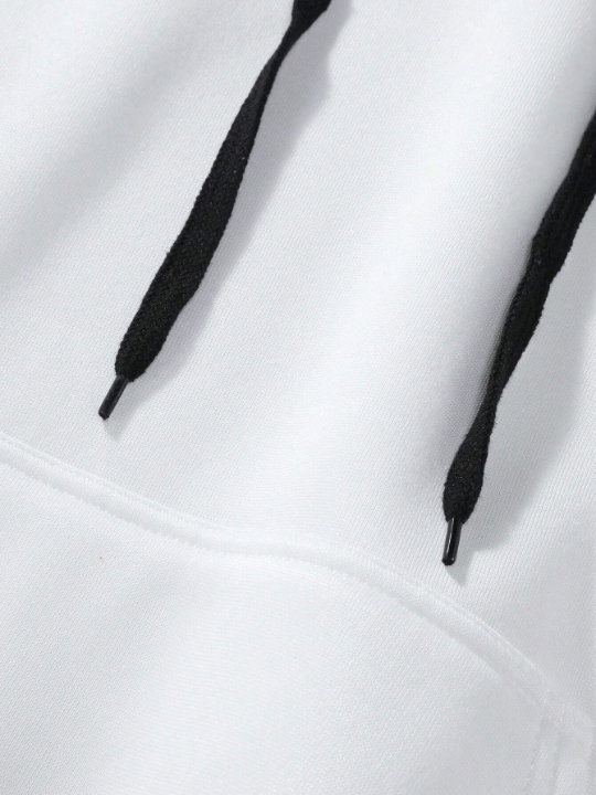 Manfinity Men'S Hoodies With Slogan & Dollar Print