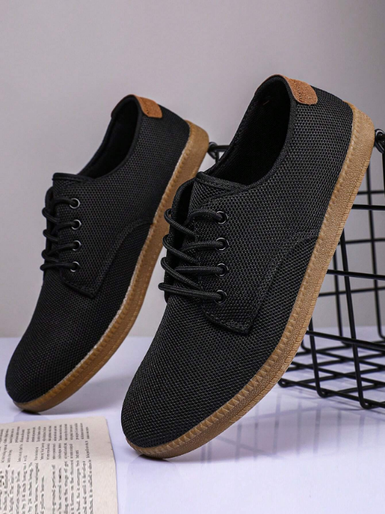 Mens Fashion Sneakers Casual Shoes Minimalist Oxfords Slip On Flat Shoes Workout Breathable Loafers Business Dress Shoes