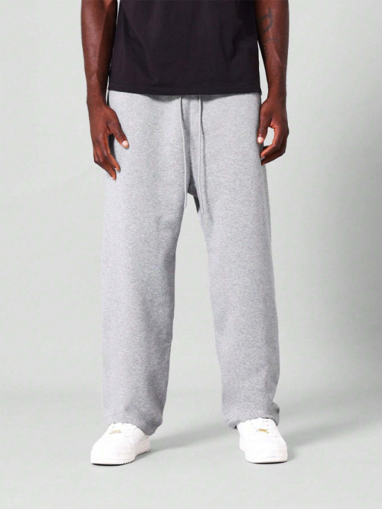 SUMWON Straight Fit Essential Drop Crotch Jogger