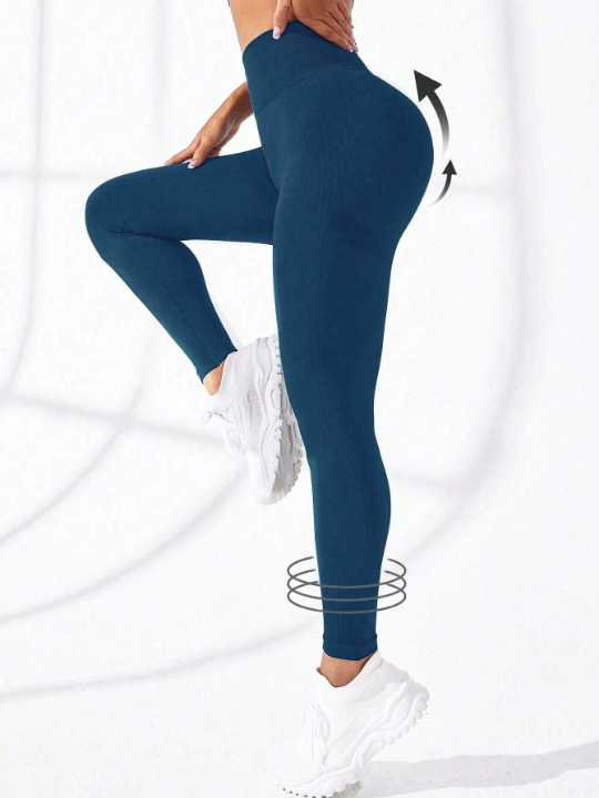 Yoga Basic Women's High Waist Butt Lift Sports Leggings