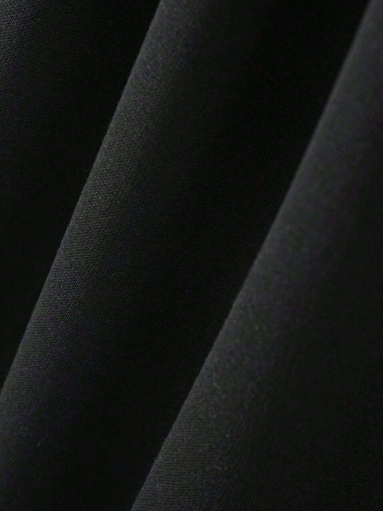 Manfinity Hypemode Men's Loose-Fit Fleece Hoodie Pullover With Letter Print