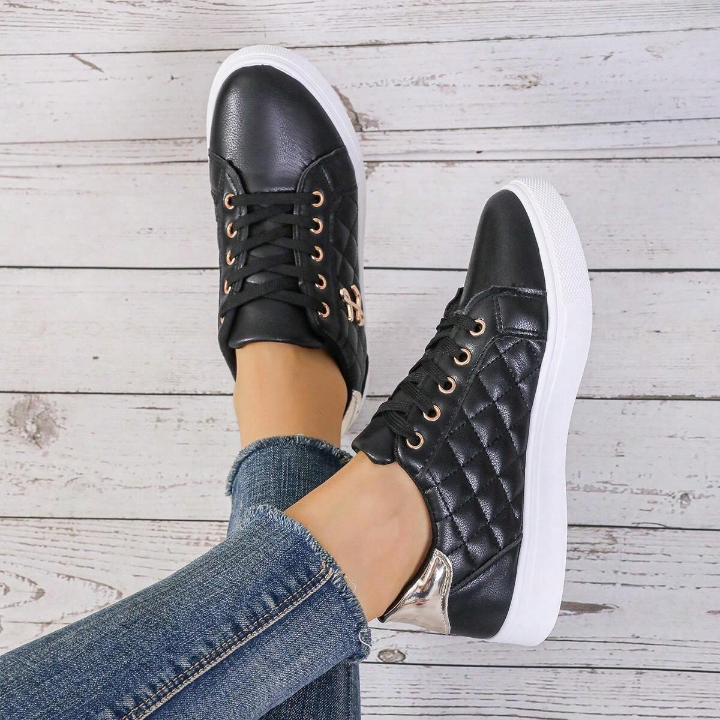 Women's Low-Cut Sports Shoes With Thin Strap, Lightweight Casual Flat Sneakers For Students