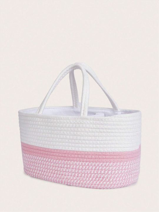 Woven Handheld Diaper Storage Bag