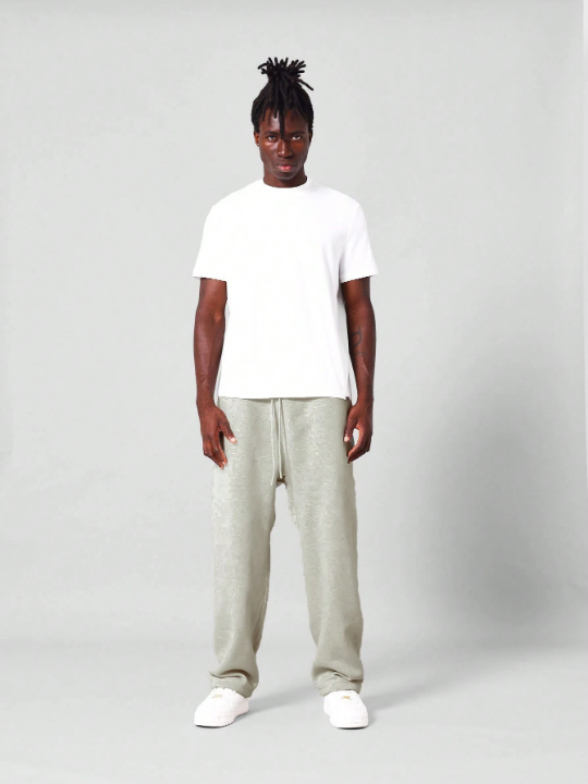 SUMWON Straight Fit Essential Drop Crotch Jogger