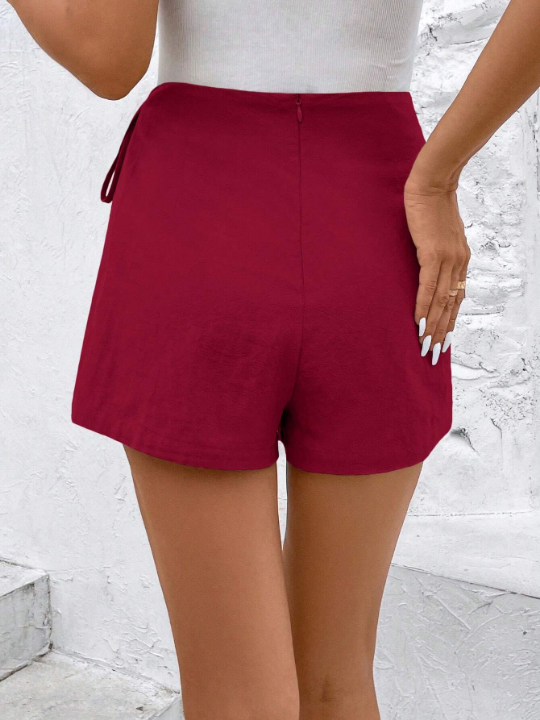 Frenchy Women'S Side Knot Shorts