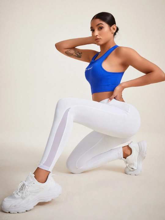 Yoga Basic High Stretch Pocket Sports Leggings