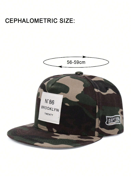 1pc Men's Camouflage Fashionable Baseball Cap