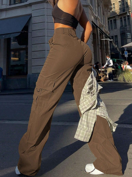 Women's Pocketed Cargo Pants