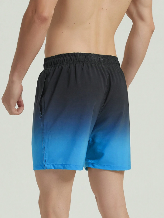 Manfinity Swimmode Men's Gradient Beach Shorts