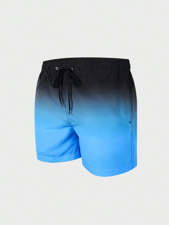 Manfinity Swimmode Men's Gradient Beach Shorts