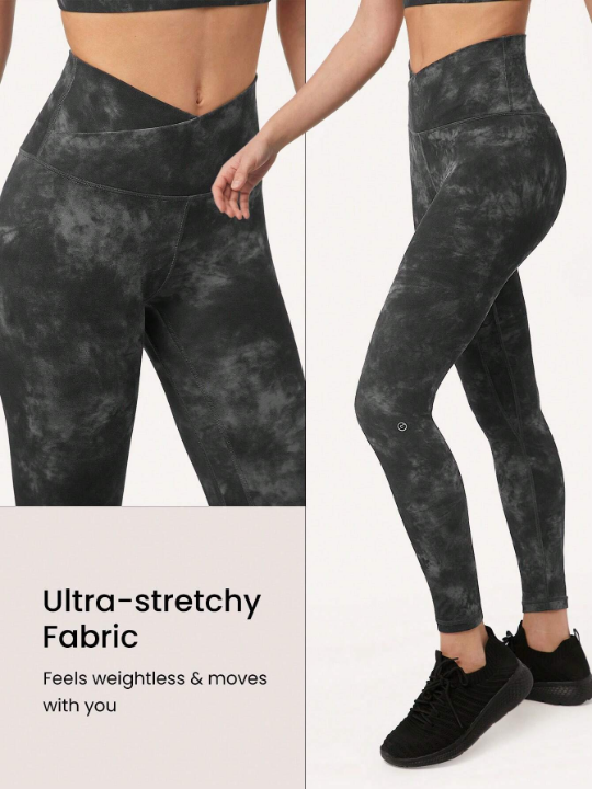 GLOWMODE 24" FeatherFit Crossover Leggings